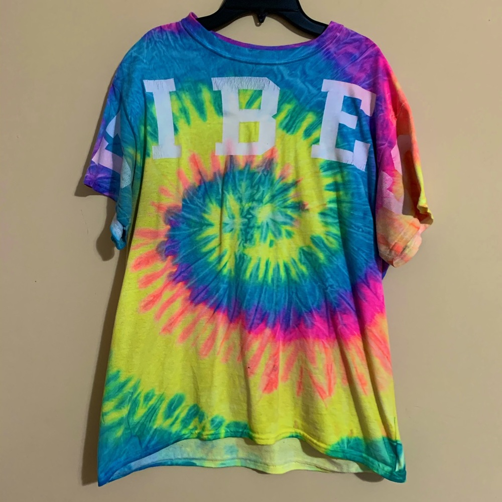 Vibe tie diy t-shirt